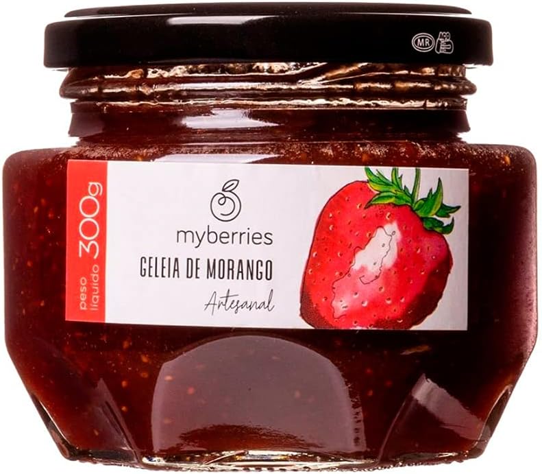 Geleia de Morango Artesanal 300 g 1