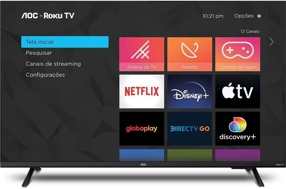 Smart TV AOC Roku TV 32" HD - SÉRIE 5135 4