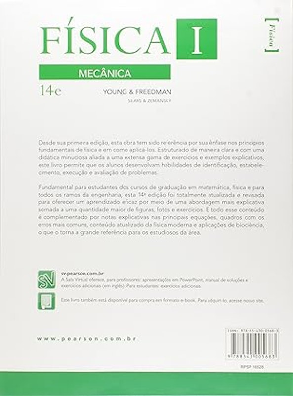 Física de Sears & Zemansky - Vol. 1 Mecânica 2