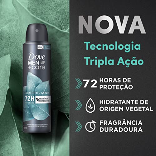 Desodorante Dove Men Care Eucalipto e Menta 3
