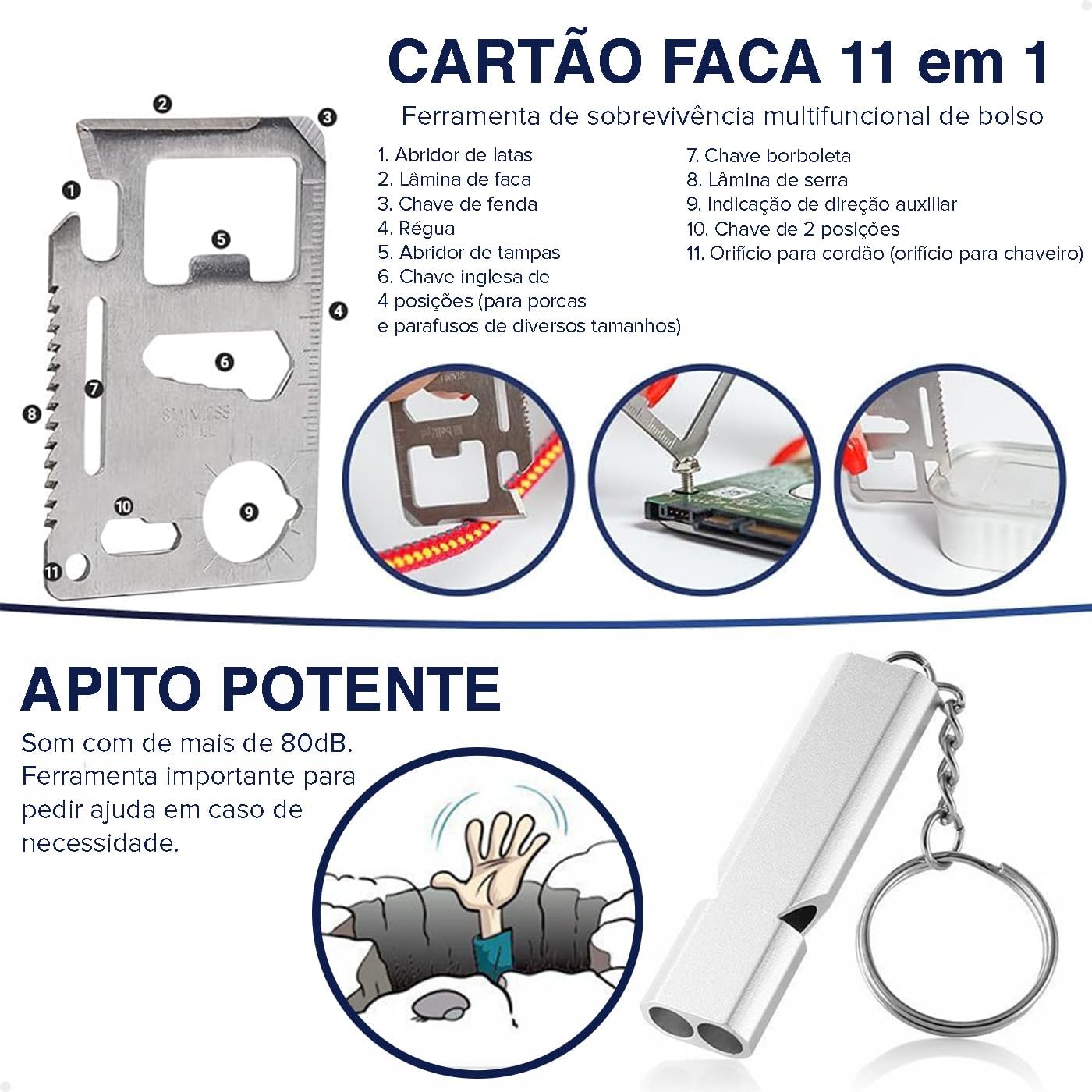 Kit de Sobrevivência Completo Lorben 2