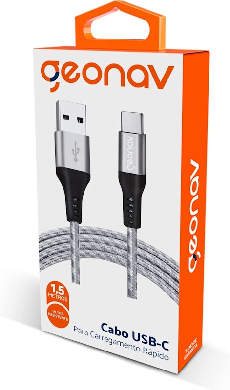 Cabo USB-C para Carregamento Rápido Geonav 5