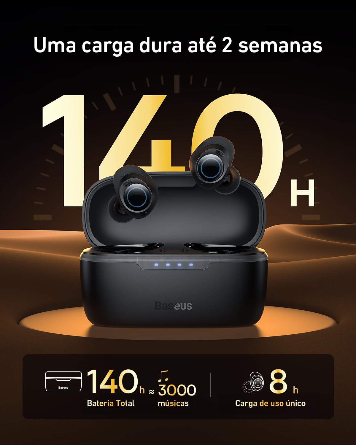 Fone Bowie Ma10 com Cancelamento de Ruído 4