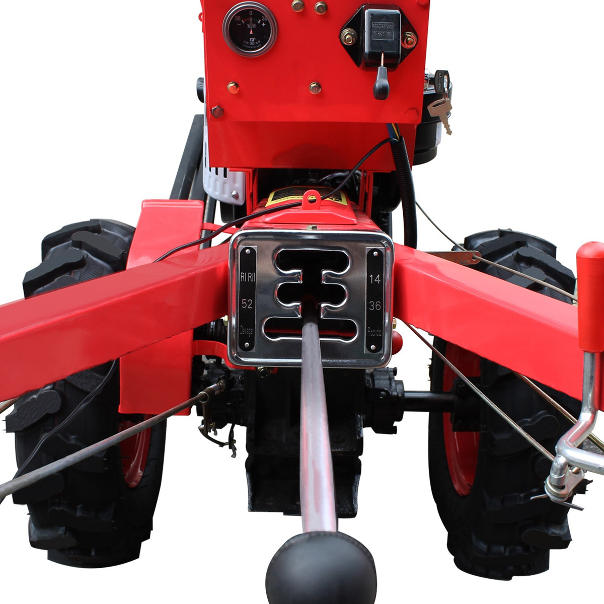 Microtrator Motocultivador a Diesel 12.5 HP Nagano 5