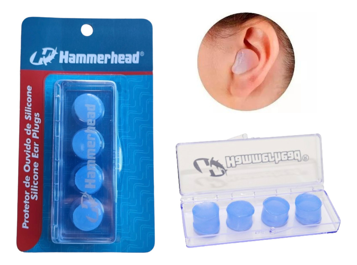 Protetor de Ouvido de Silicone 4 Peças 2