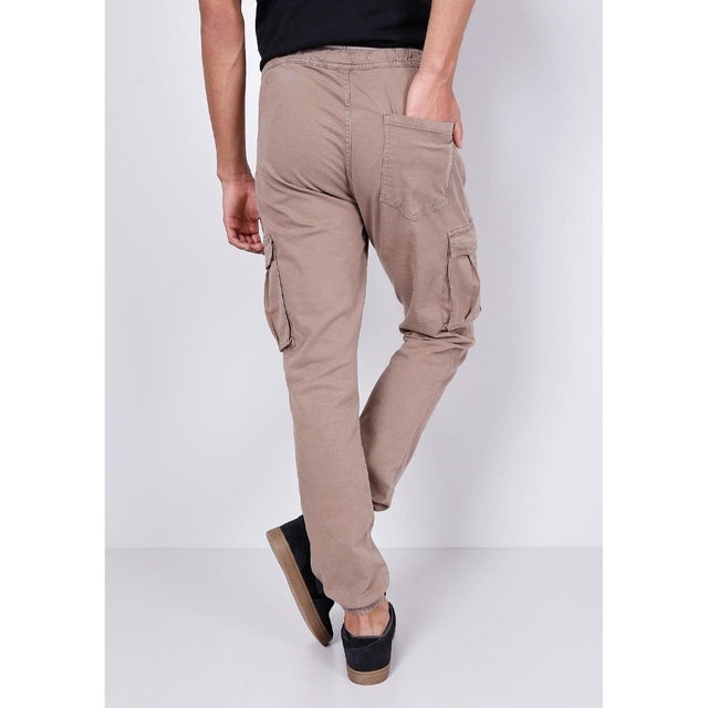 Calça Cargo Masculina Bege Gang 3