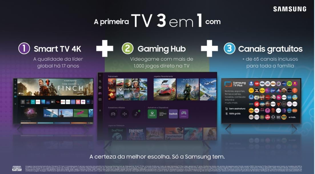 Smart TV 50" UHD 4K 50CU7700 2023 2