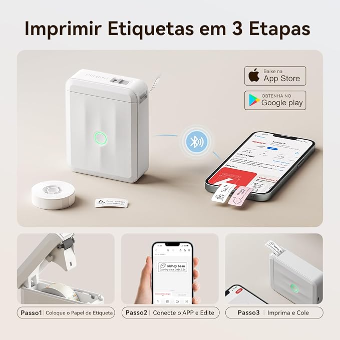 Impressora de Etiquetas Niimbot 3