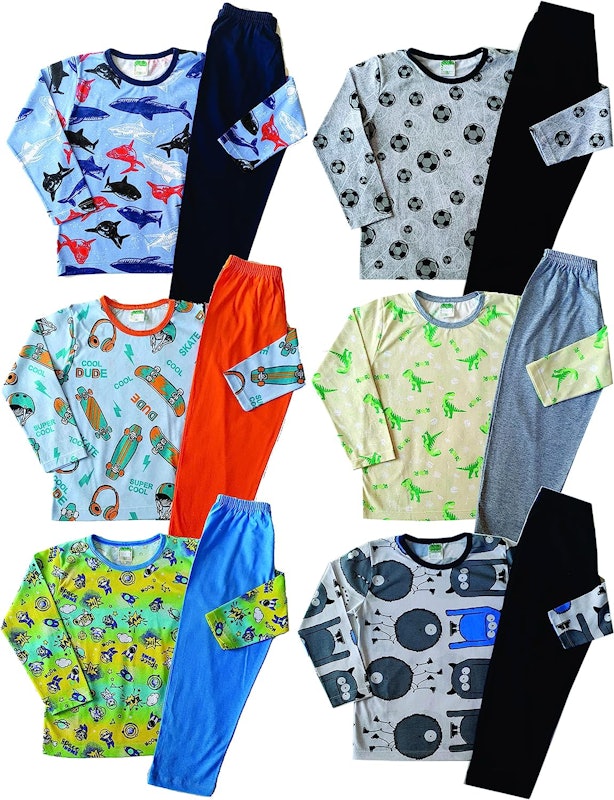 Kit com 3 Pijamas Infantis Menina ou Menino 2