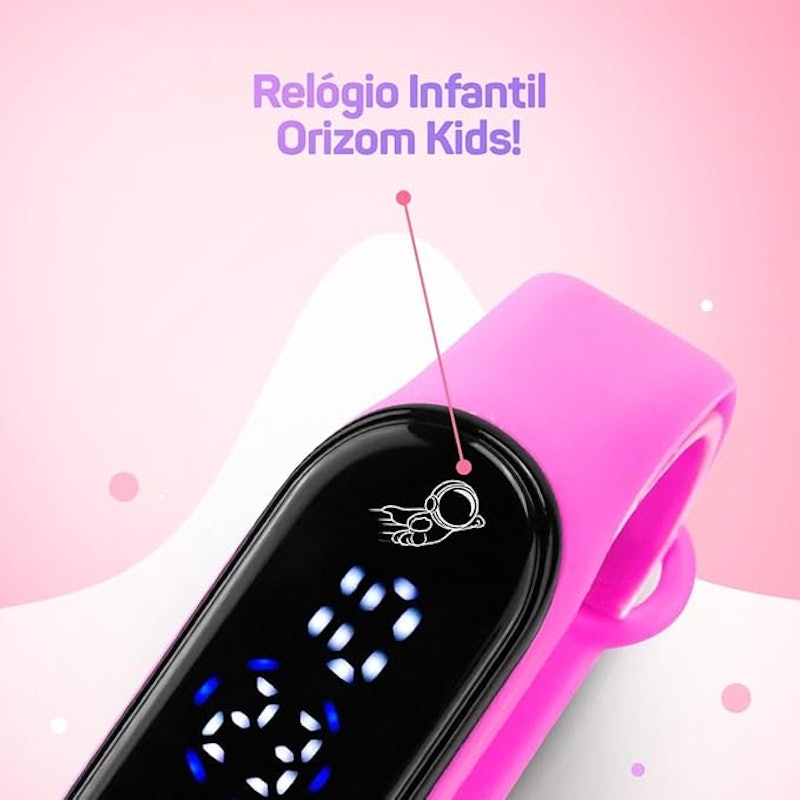 Relógio Bracelete Digital Infantil 4