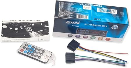 Auto Rádio MP3 H-Tech 4