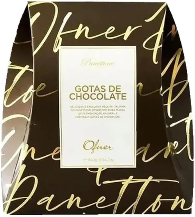Panettone Gotas de Chocolate 700 g 1