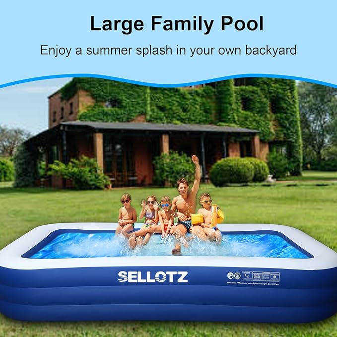 Piscina Inflável Sellotz 3