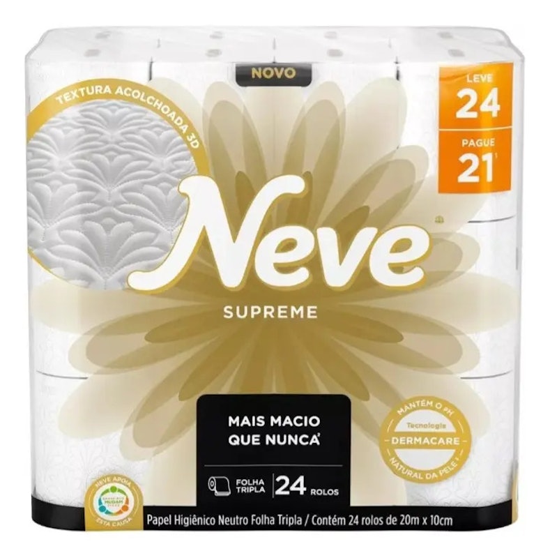 Papel Higiênico Neve Supreme 1