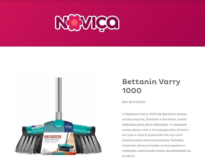 Vassoura Bettanin Varry 1000 5