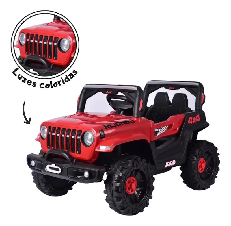 Jipe Elétrico Infantil 12 V BrinqKids 3