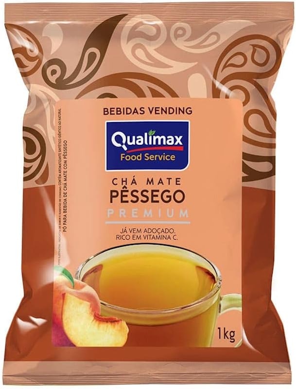 Chá Mate Pêssego Qualimax 1
