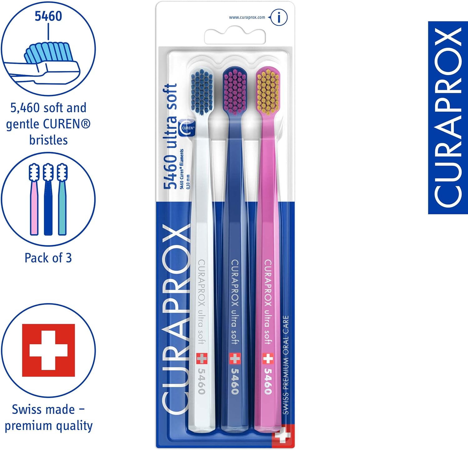 Curaprox TRIO 5460 Ultra Soft 2