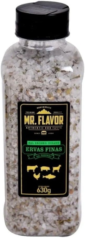 Kit Sal Grosso Temperado para Churrasco 4 Unidades Mestre Churrasqueiro 4