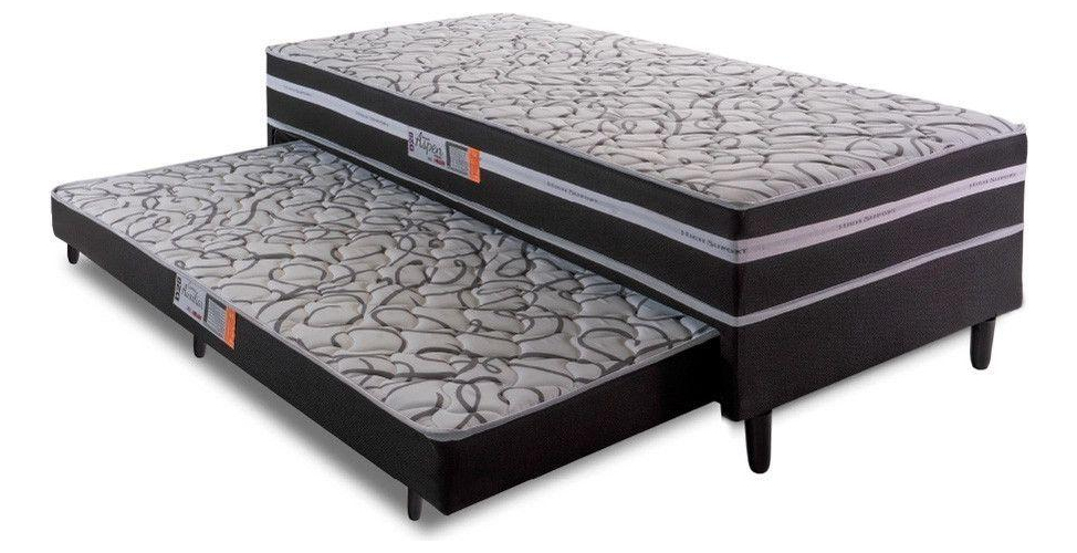 Cama Box Solteiro com Cama Auxiliar Aspen 1