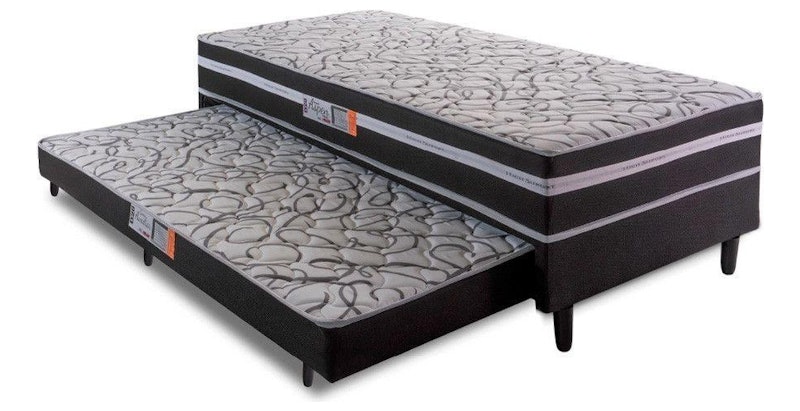 Cama Box Solteiro com Cama Auxiliar Aspen 1