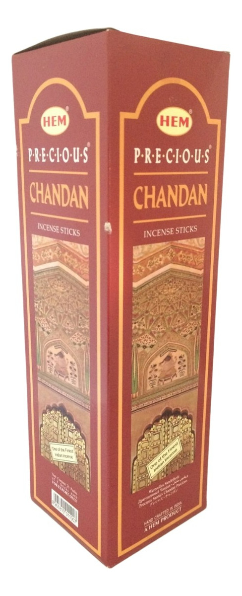 Incenso Indiano Precious Chandan - Sândalo Caixa com 25 un 2