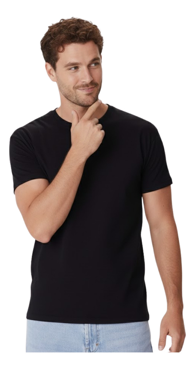 Camiseta Original Masculina Decote Redondo em Algodão Malwee 2
