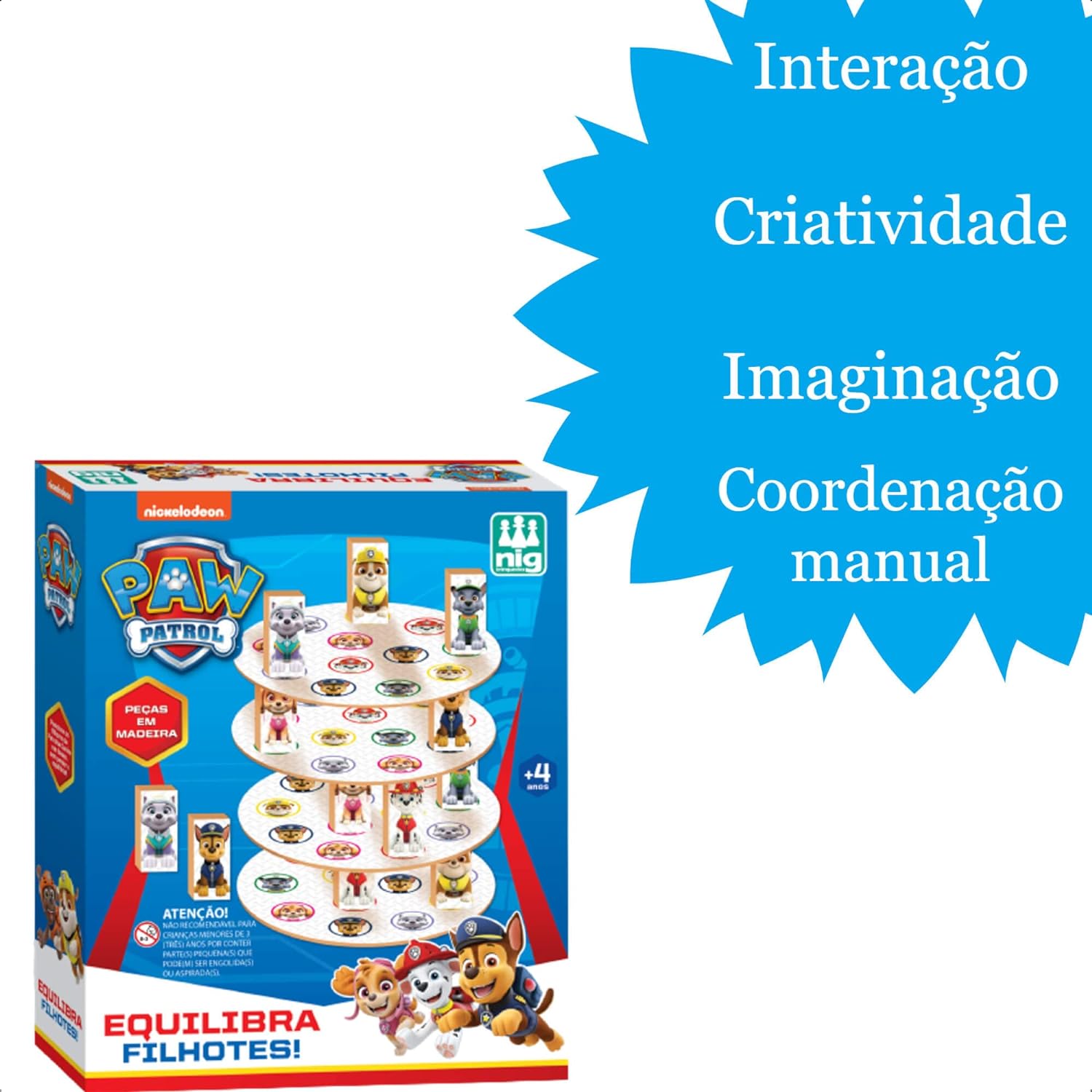 Jogo Equilibra Filhotes 2
