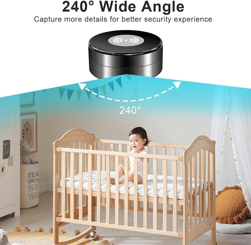 Câmera Oculta com Carregador sem Fio Chhanloo 2