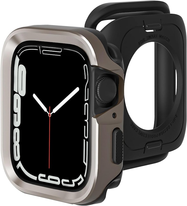 Capa Protetora de Metal para Apple Watch Series 9 8 7 1
