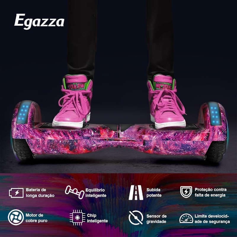 Hoverboard Elétrico com Bluetooth Egazza 5