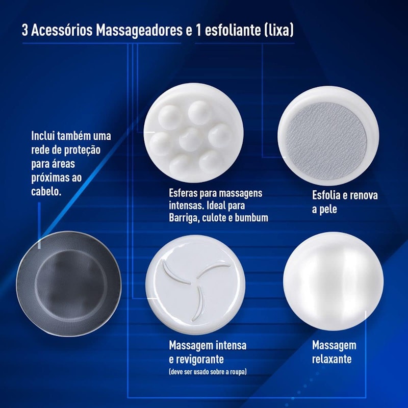 Massageador Elétrico Orbit 2600 com Fio 3