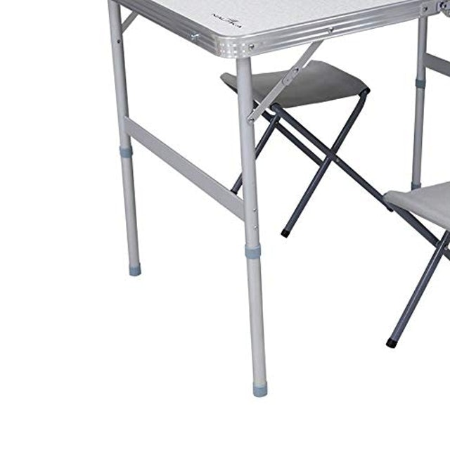 Conjunto de Mesa e Banquetas Dobrável Domo NTK 2