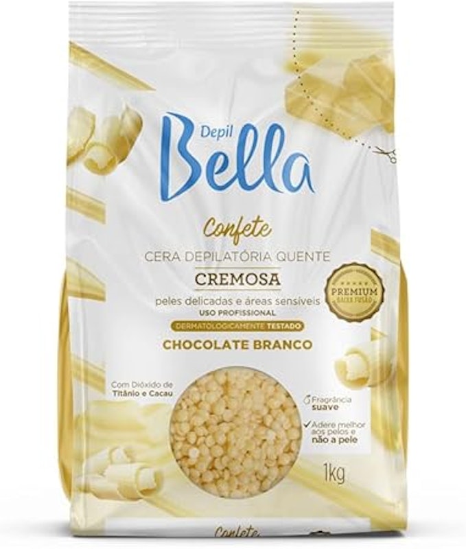 Cera Confete Cremosa Chocolate Branco 1