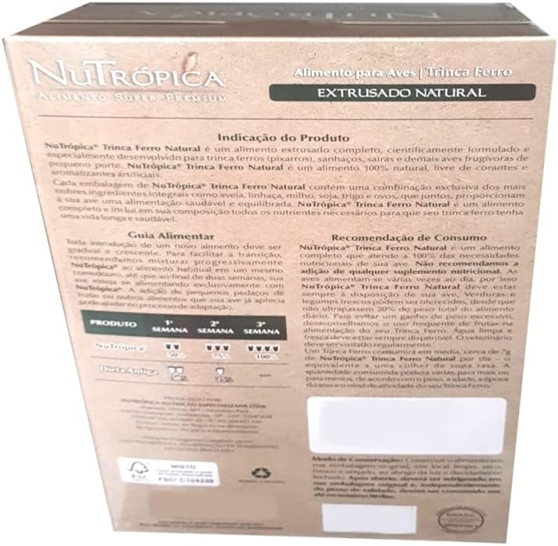 NuTrópica® Trinca Ferro Natural 3