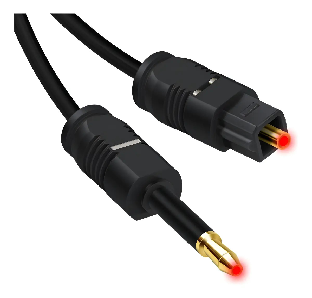 Cabo Óptico Mini Toslink 10 m Chroma Tech 1