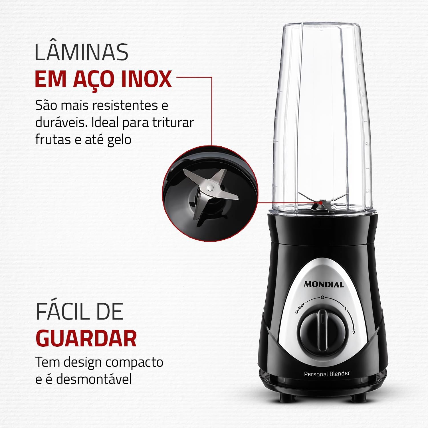 Liquidificador Portátil Personal Blender 4