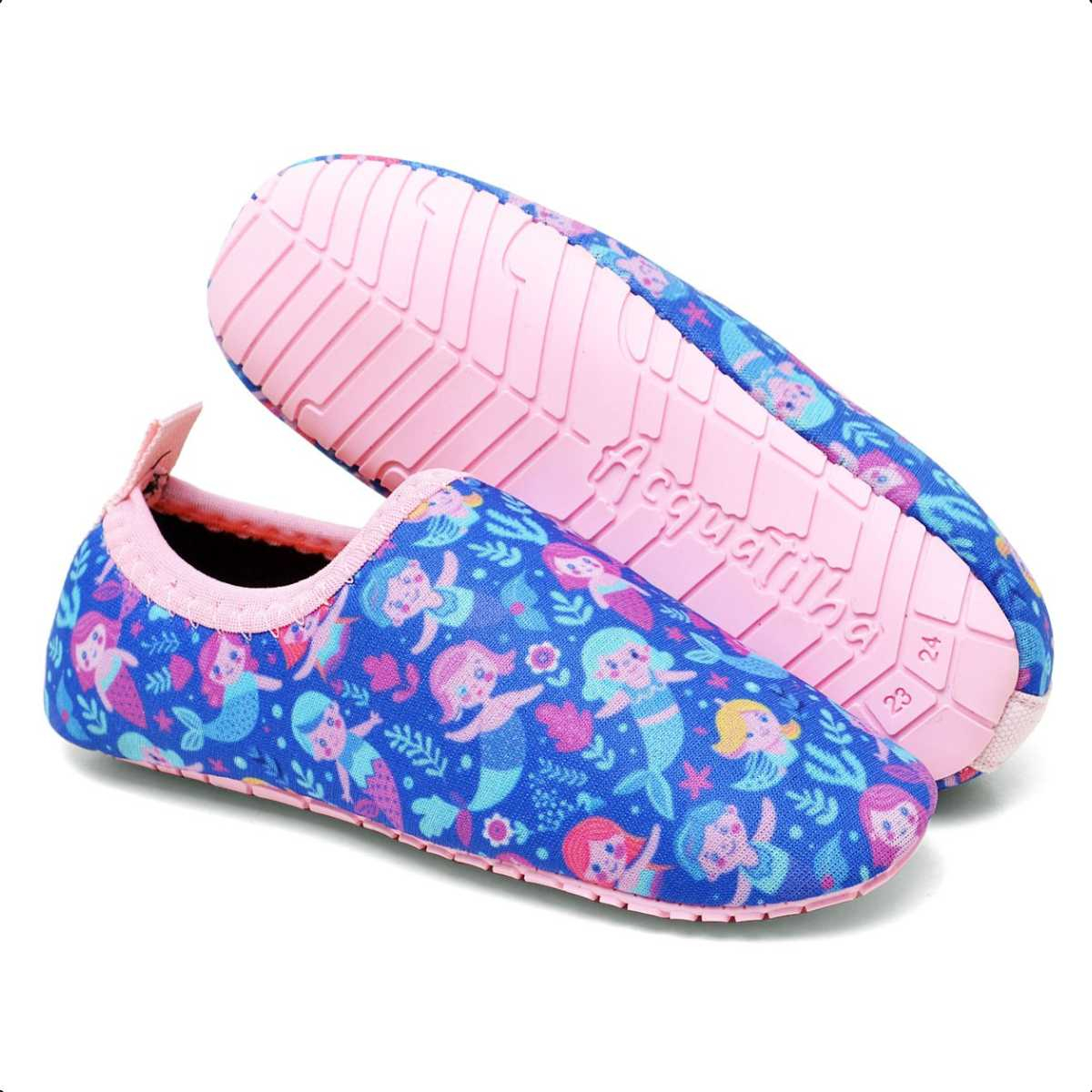 Sapatilha Infantil Sereia Verde 4