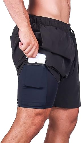 Bermuda Masculina Fitness 2 em 1 Surty Athletic Code 1
