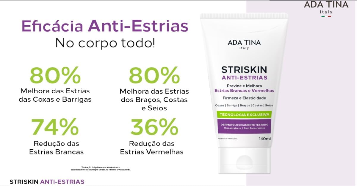 Striskin Creme Antiestrias Brancas e Vermelhas 3