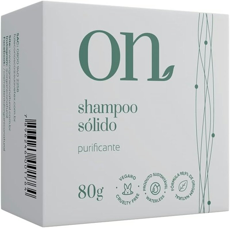 Shampoo Sólido Purificante ON 1