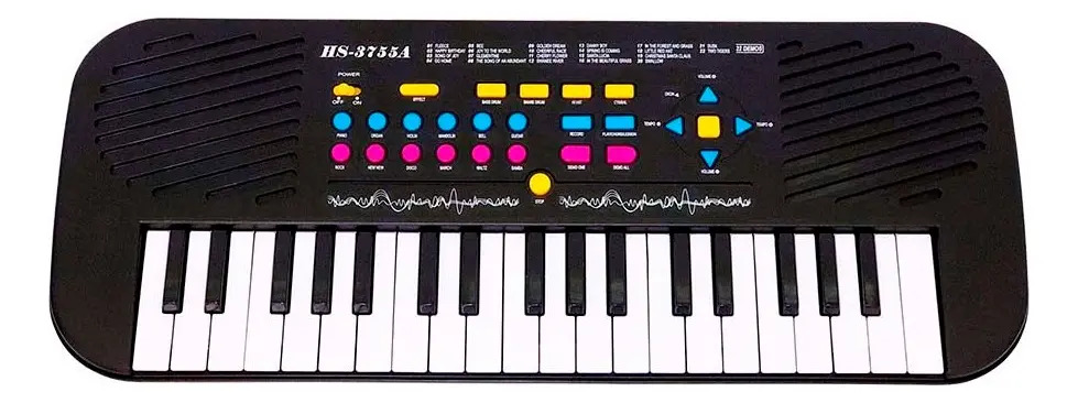 Teclado com Microfone DM Toys HS3755A 2