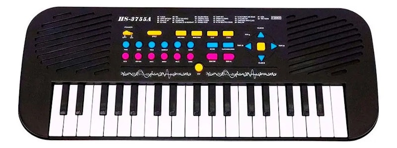 Teclado com Microfone DM Toys HS3755A 2
