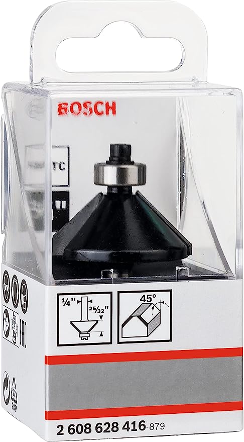 Fresa de Chanfrar/Alinhar Bosch 2