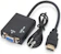 LEHMOX Cabo Conversor Adaptador HDMI para VGA com Saída de Áudio e Cabo P2 1
