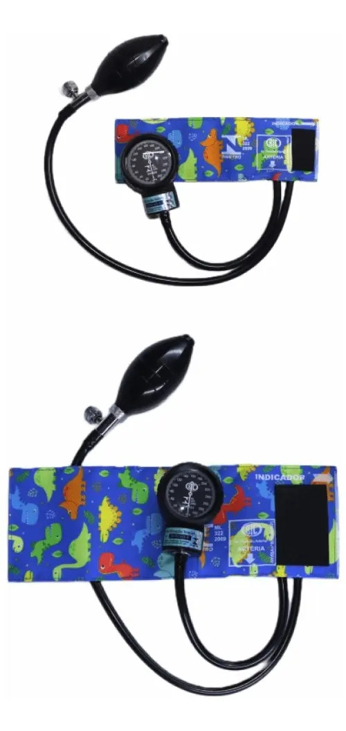 Kit Ap. Pressão Nylon Fecho de Contato Linha Infantil BIC DIAGNÓSTICO 1