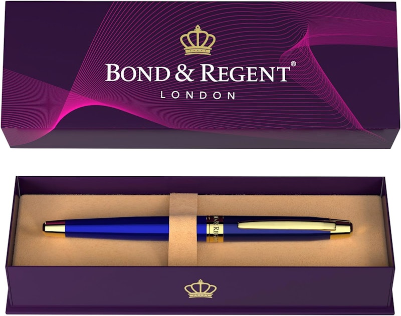 Caneta Esferográfica Azul Royal Bond & Regent 1