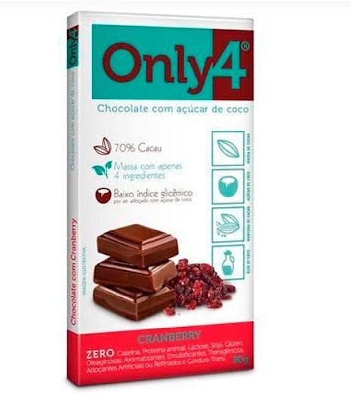 Only4 Cranberry 70% Cacau 80g 2