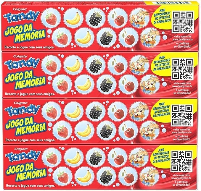 Creme Dental Infantil Tandy Morangostoso 2