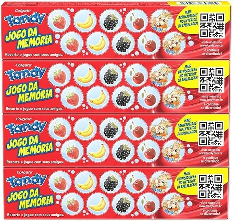 Creme Dental Infantil Tandy Morangostoso 2
